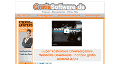 Desktop Screenshot of gratissoftware.de