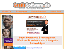 Tablet Screenshot of gratissoftware.de