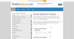 Desktop Screenshot of gratissoftware.nu