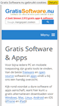 Mobile Screenshot of gratissoftware.nu